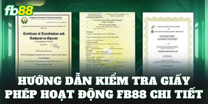 Giấy Phép Hoạt Động FB88 Và Nền Tảng Pháp Lý Vững Chắc Giấy Phép Hoạt Động FB88 Và Nền Tảng Pháp Lý Vững Chắc
